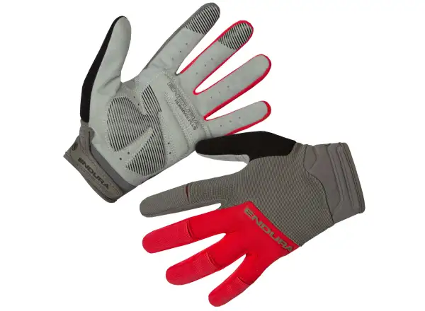 Endura Hummvee Plus II Handschuhe lang Rot