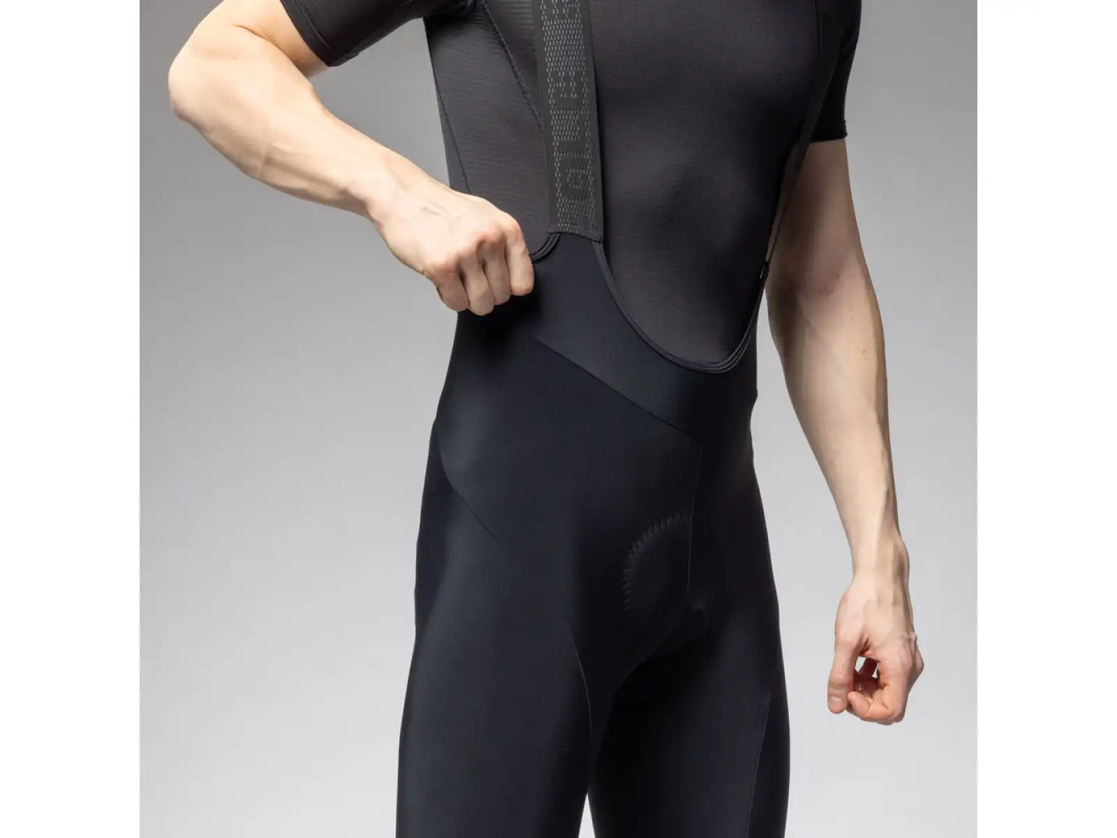 Alé Pragma Winter 2.0 Herren Thermohose mit Trägern und Polster Black