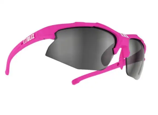 Bliz Hybrid Small Brille Matt Pink Smoke/Silver Mirror Cat.3