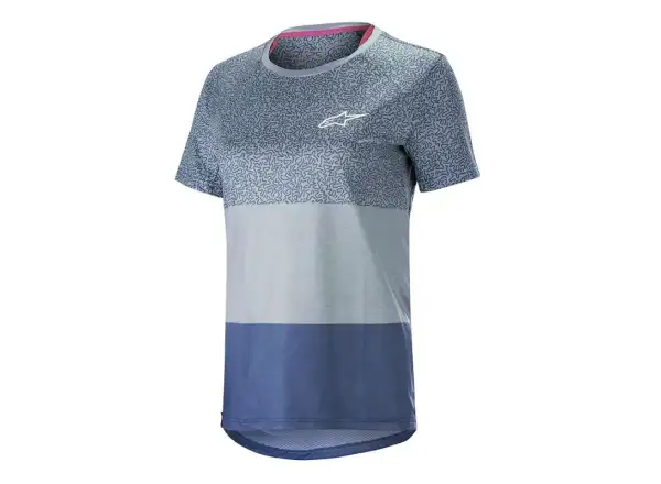 Alpinestars Stella ALPS 8.0 Damen Kurzarmtrikot blau/stillwatter