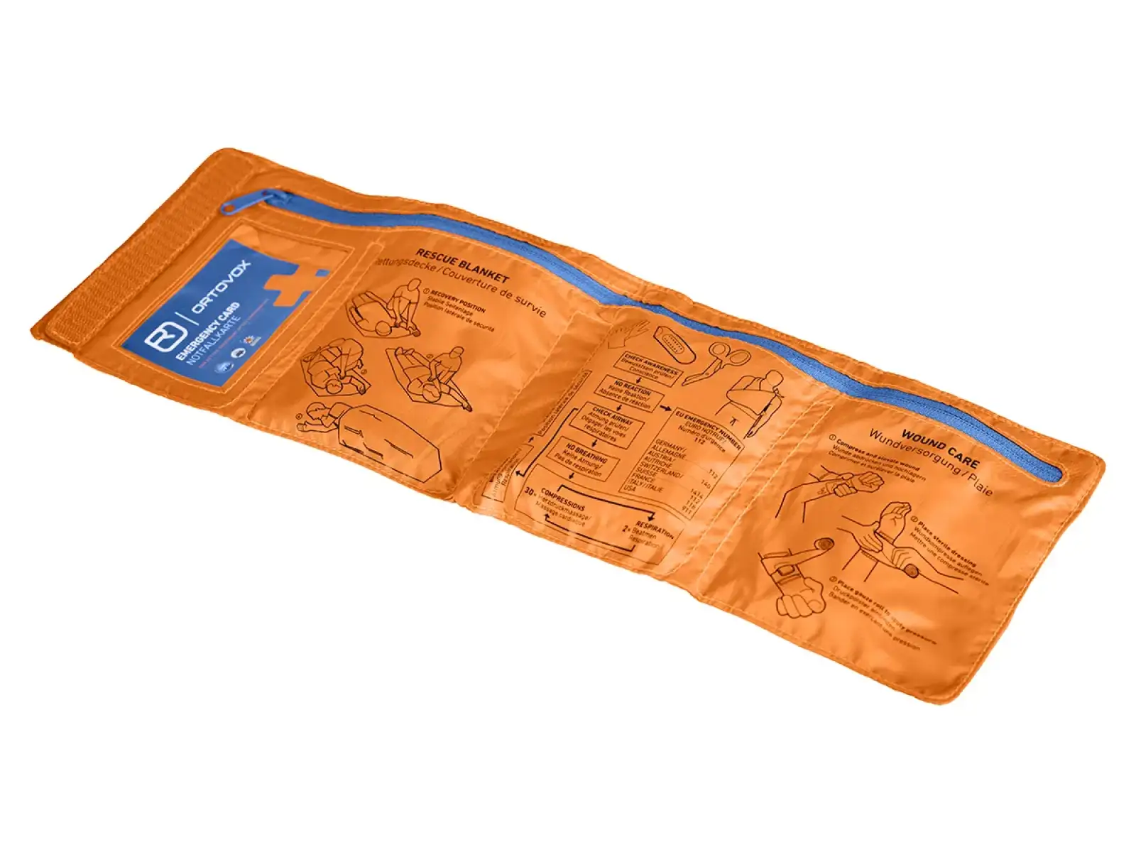 Ortovox First Aid Roll Doc Mid Erste-Hilfe-Set Shocking Orange