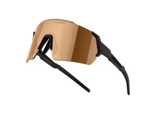 Force Electra Brille schwarz/braune verspiegelte Gläser