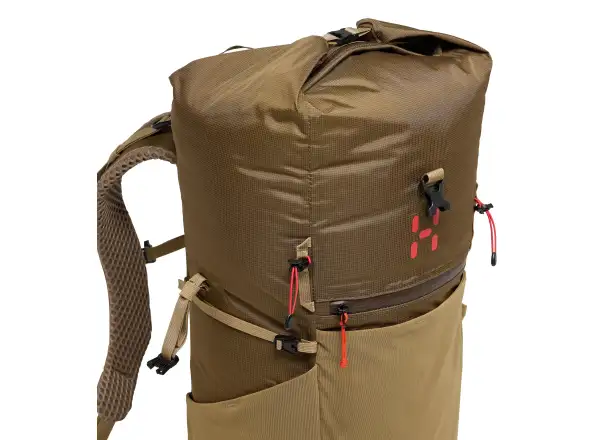 Haglöfs Magma Rolltop 40 WR Rucksack Teak Brown/Oak Brown 40l
