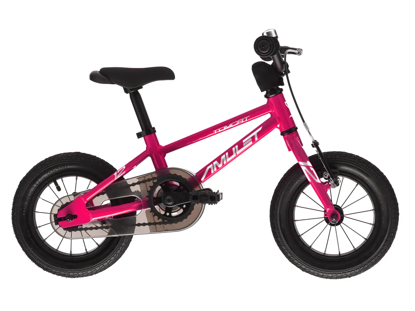 Amulet 12 Tomcat Kinderfahrrad raspberry/silver