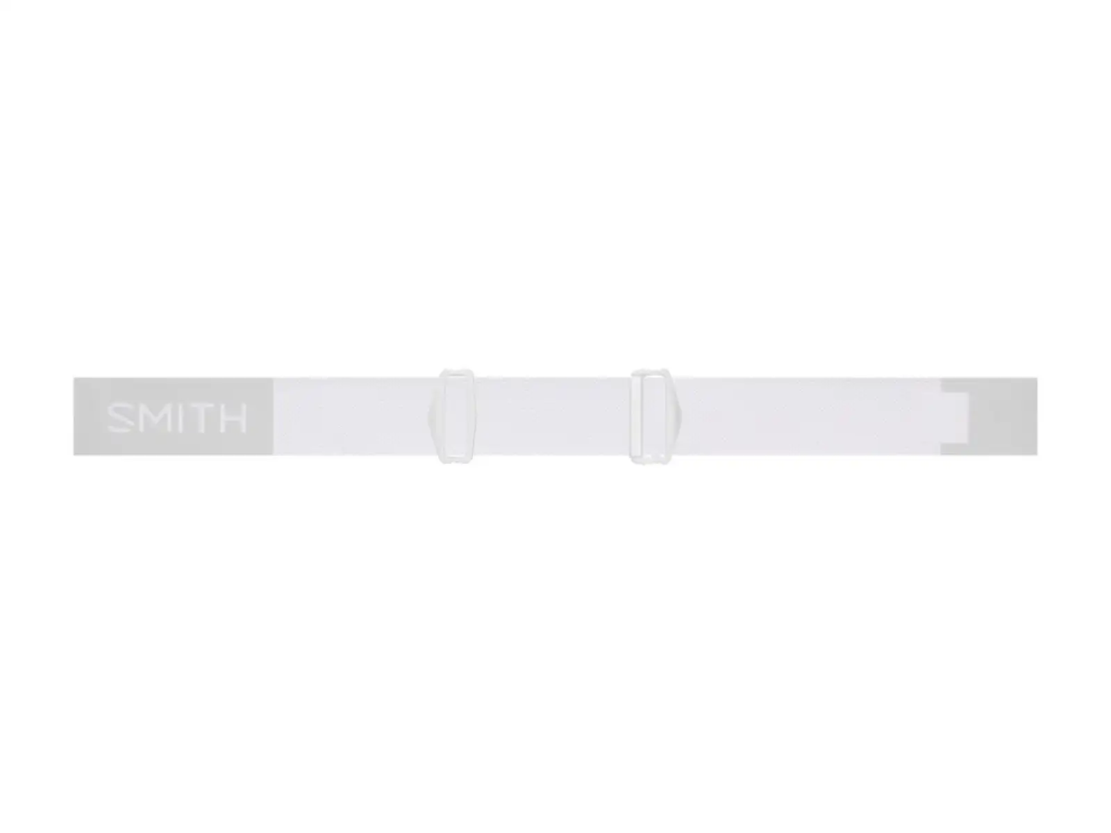 Smith Squad S Skibrille White Vapor / ChromaPop Sun Platinum Mirror + Clear