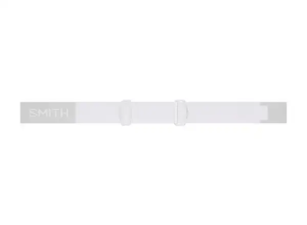 Smith Squad S Skibrille White Vapor / ChromaPop Sun Platinum Mirror + Clear