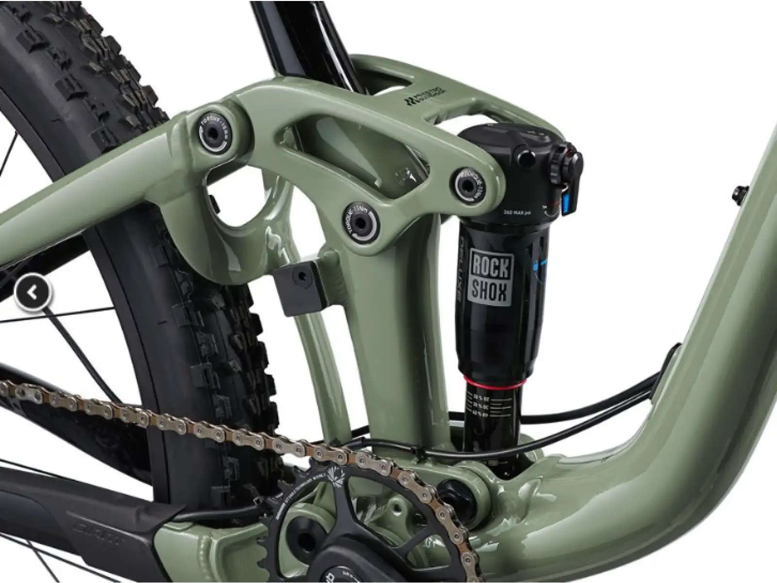 Giant Trance Jr 26 vollgefedertes Kinderfahrrad Shale Green
