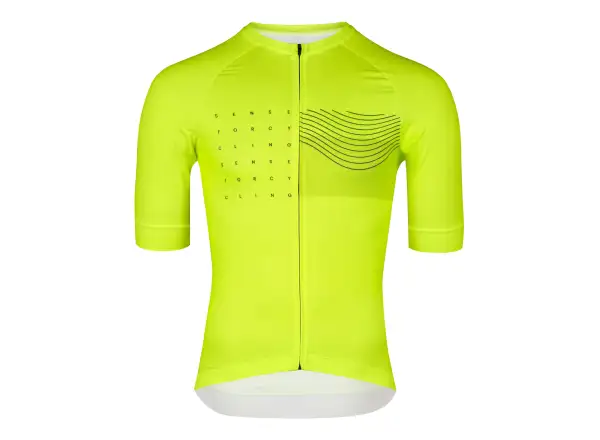 Force Sway Herren-Trikot Kurzarm Fluo