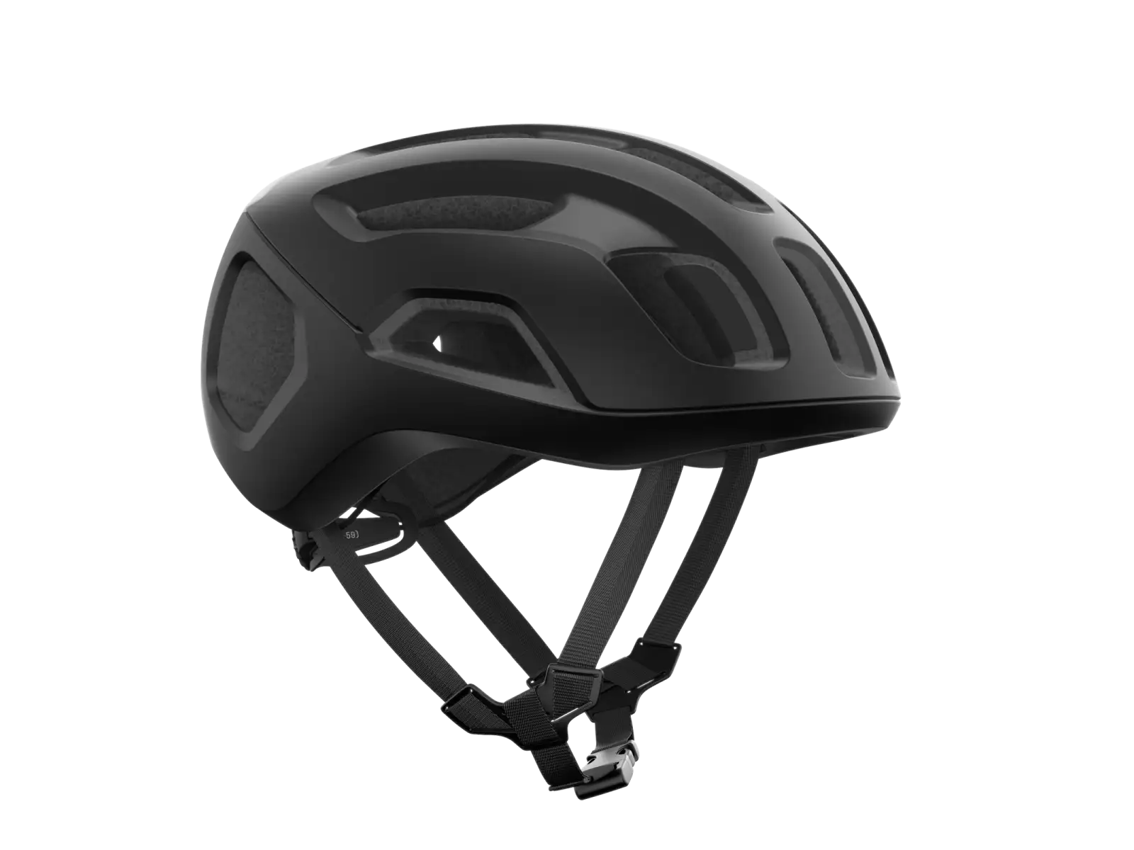 POC Ventral Air MIPS Rennradhelm Uranium Black Matt/Hydrogen White Matt
