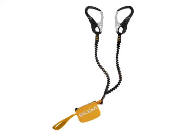 Salewa Set Via Ferrata Ergo Core Klettersteigdämpfer Black/Yellow