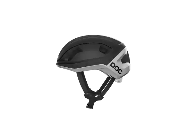 POC Omne Lite Rennradhelm Uranium Black Matt/Hydrogen White