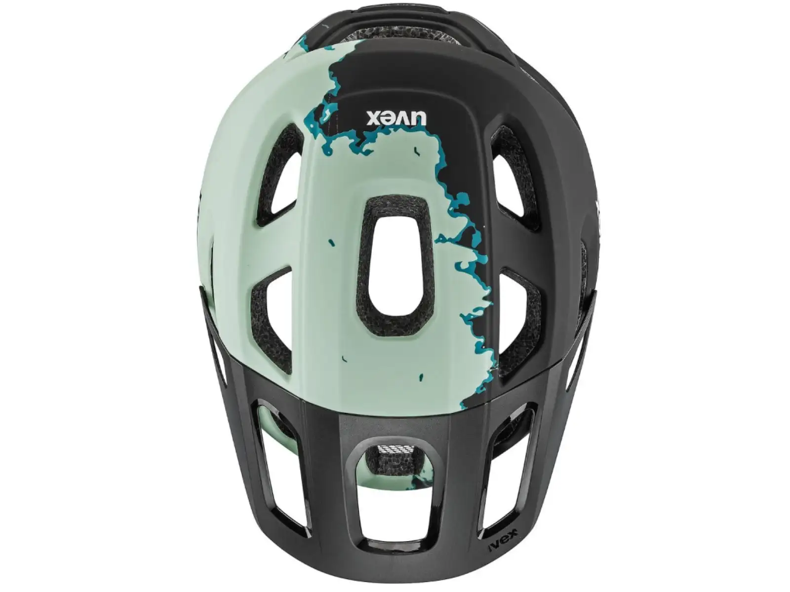 Uvex React MTB Helm Jade/Black Matt