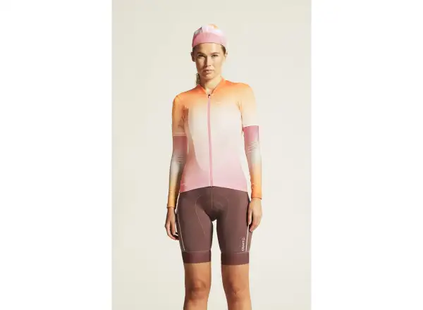 Craft ADV Endur Graphic – Damen-Trikot in Pink, kurzärmelig
