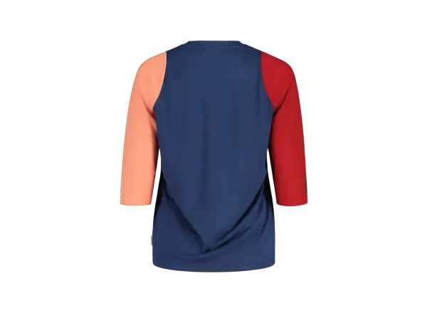 Maloja HimbeereM. Damen-T-Shirt mit 3/4-Ärmeln Mitternachts-Multi