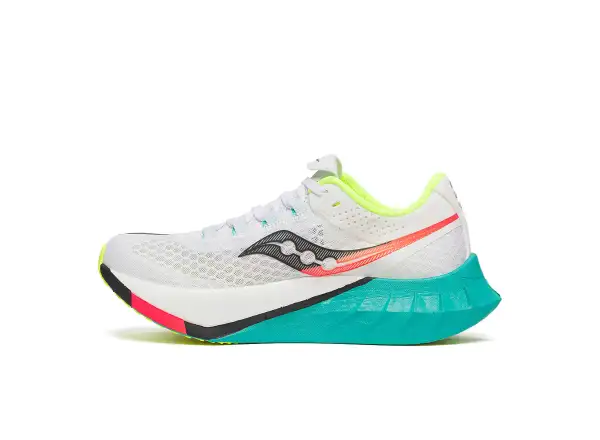 Saucony Endorphin Pro 4 Damen-Laufschuhe white/mutant