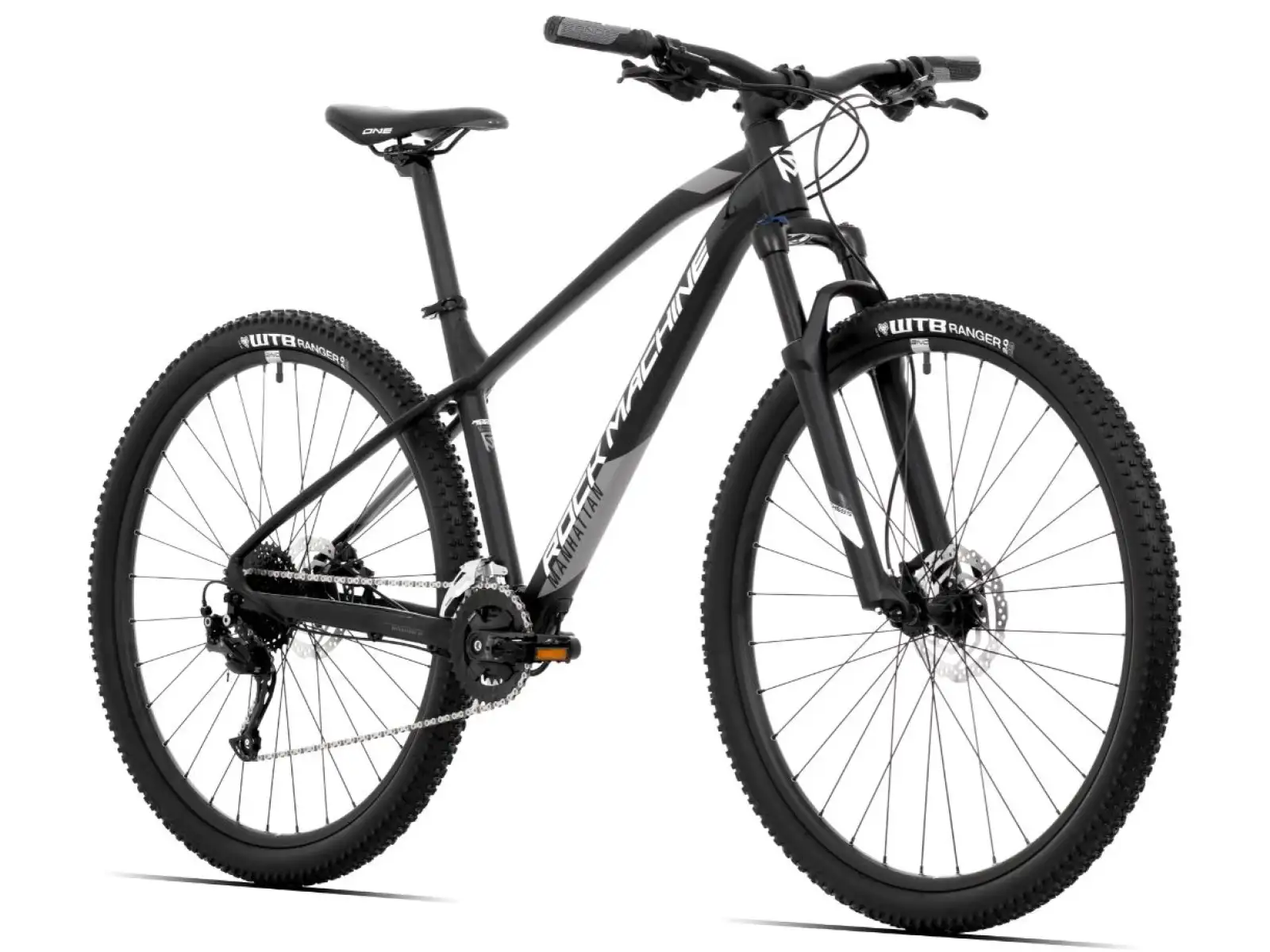 Rock Machine Manhattan 90-29 Schwarzes Mountainbike