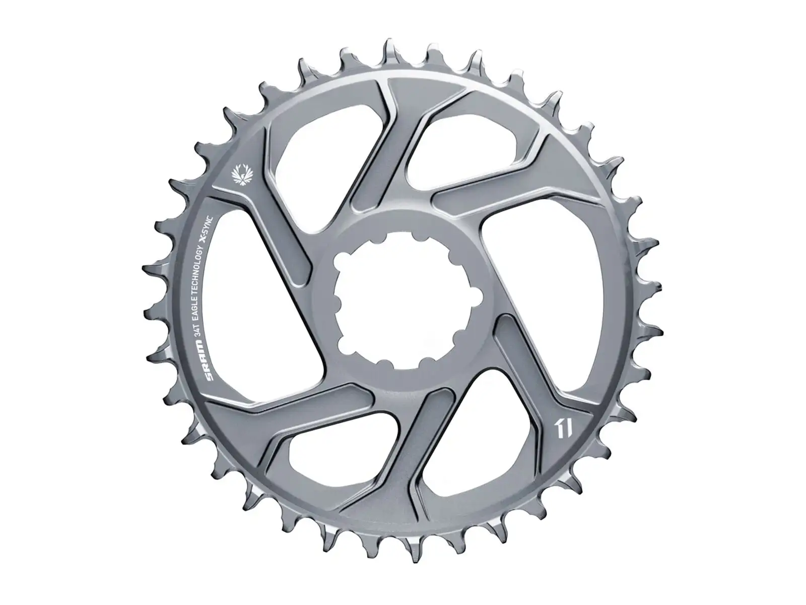 Sram X-Sync Eagle 30Z DM 3 mm Offset Boost Kettenblatt Polar Grey