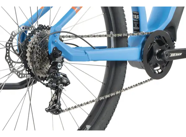 Leader Fox Swan 29" Herren Elektro-Mountainbike modrá