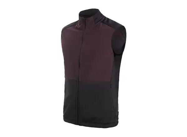 Sensor Coolmax Thermo Herrenweste schwarz/Port Red