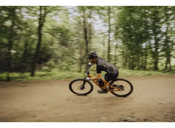 Force MTB Move Herren-Fahrradtrikot kurzarm schwarz