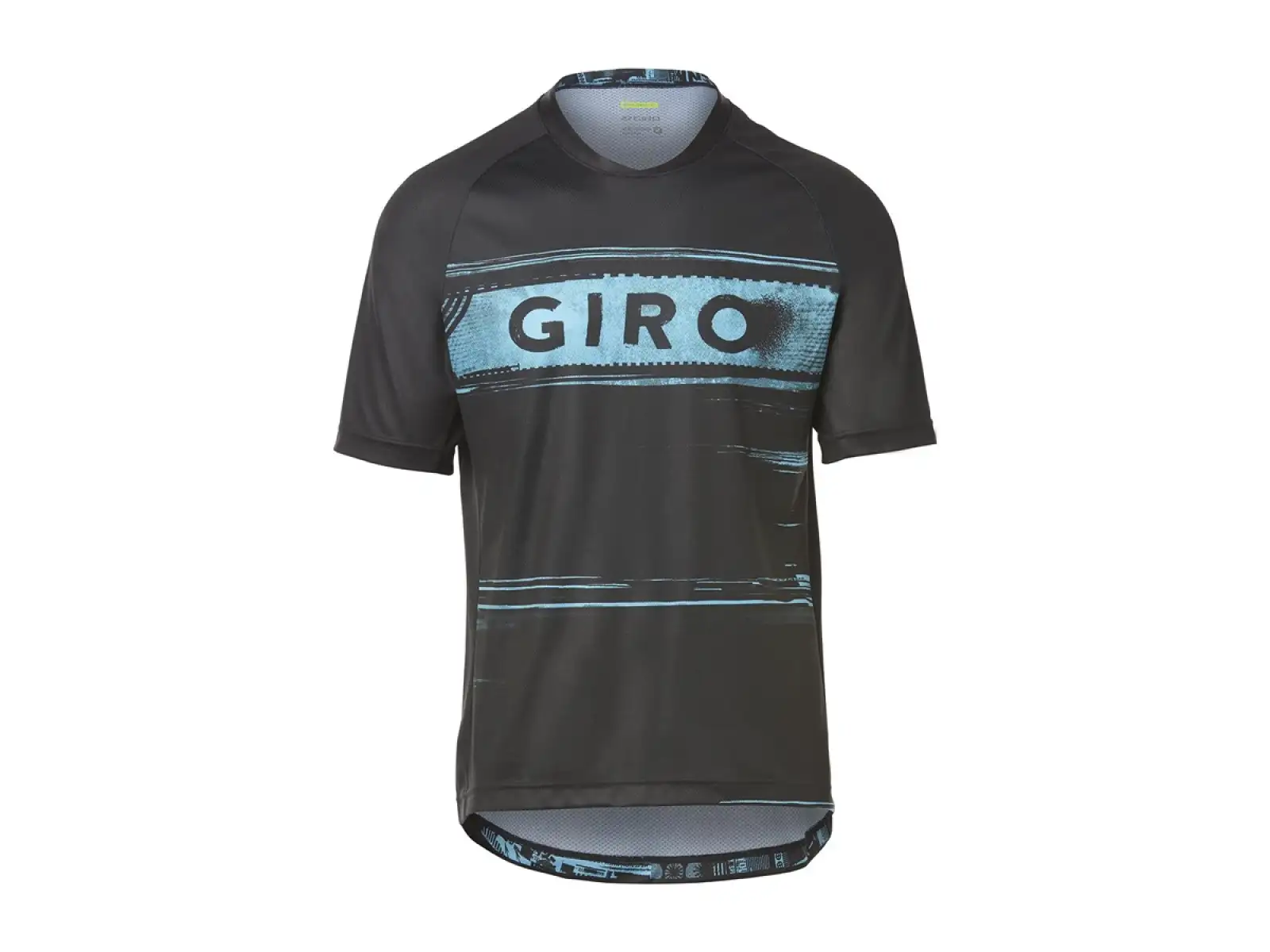 GIRO Roust Herrentrikot Schwarz/Eisberg Hypnotisch