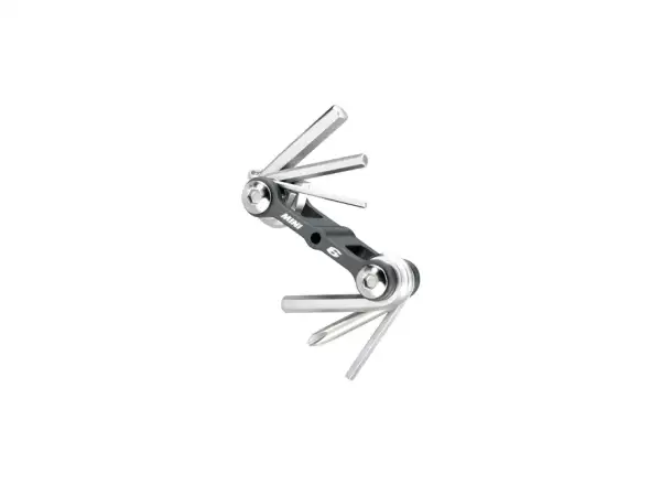 Topeak Mini 6 Multitool mit 6 Funktionen und schwarzem Etui