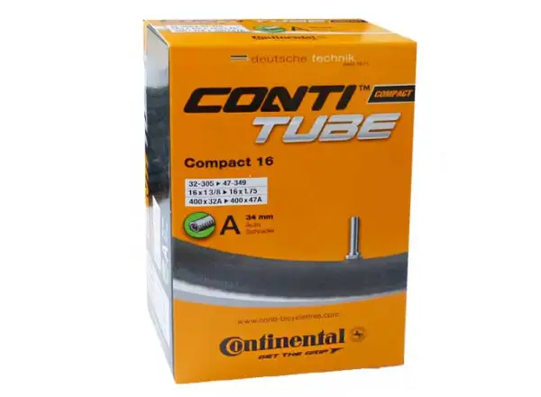 Continental 32-47/305-349 AV34 Kinderschlauch mit Autoventil.
