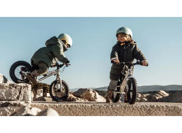 Early Rider Big Foot 12 Laufrad Gebürstetes Aluminium