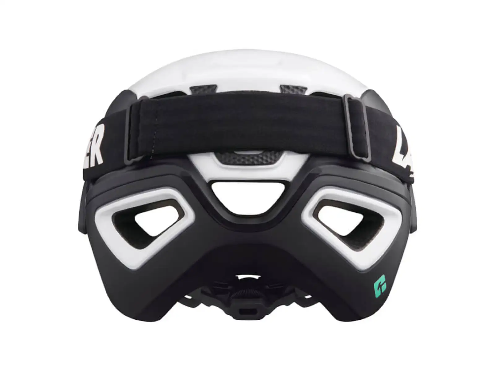 Lazer Jackal KC Helm matt weiß schwarz