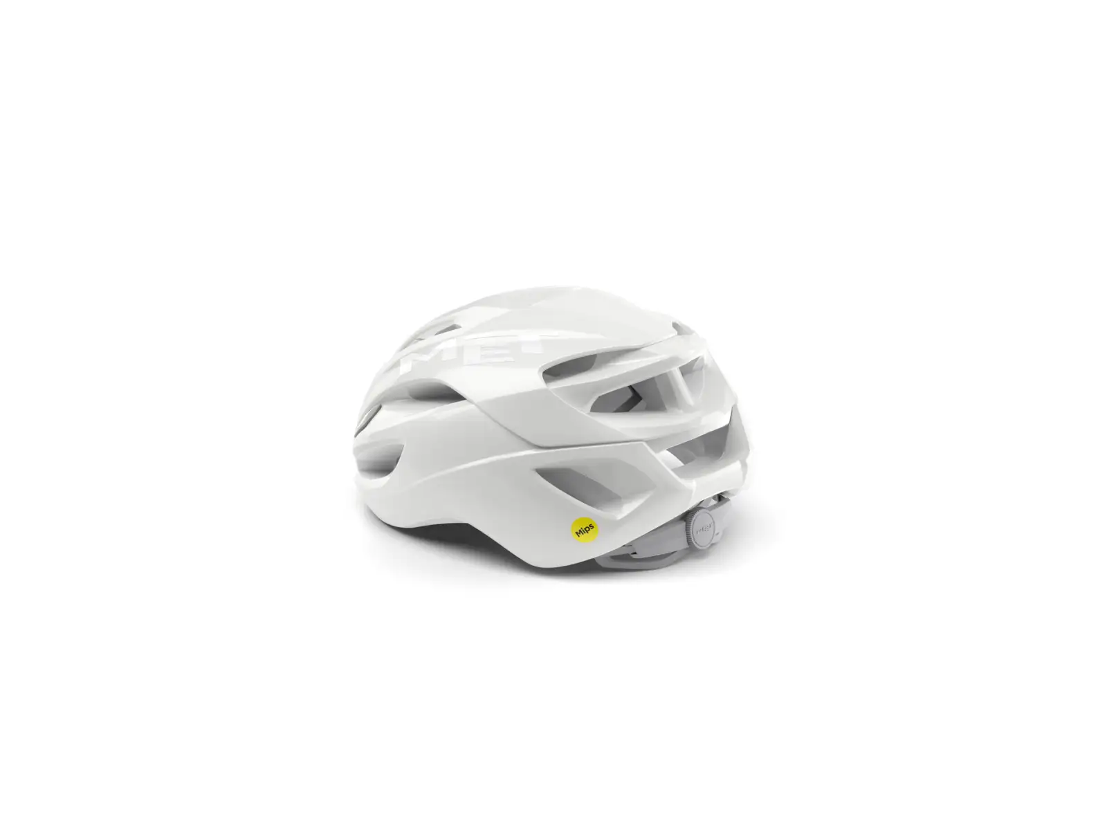 MET Rivale MIPS Fahrradhelm Absolute White Limited Edition