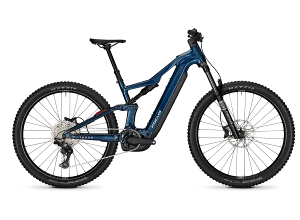 Focus THRON 8 720Wh vollgefedertes E-Bike Azurblue / Sydneyblue