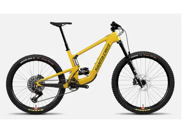 Santa Cruz Heckler SL 1 CH 90 vollgefedertes Elektrofahrrad Gloss Mustard Yellow