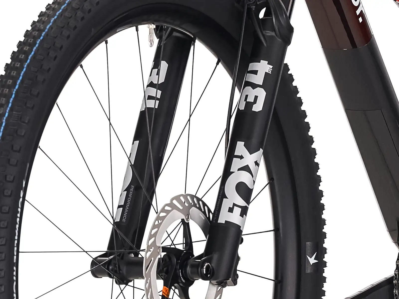 Superior XF 9.6 Team vollgefedertes Red Carbon/Matte Carbon