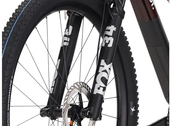 Superior XF 9.6 Team vollgefedertes Red Carbon/Matte Carbon