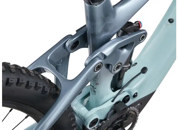 Liv Intrigue X Advanced E+ Elite 2 vollgefedertes Elektrofahrrad Soap Suds/Aged Denim
