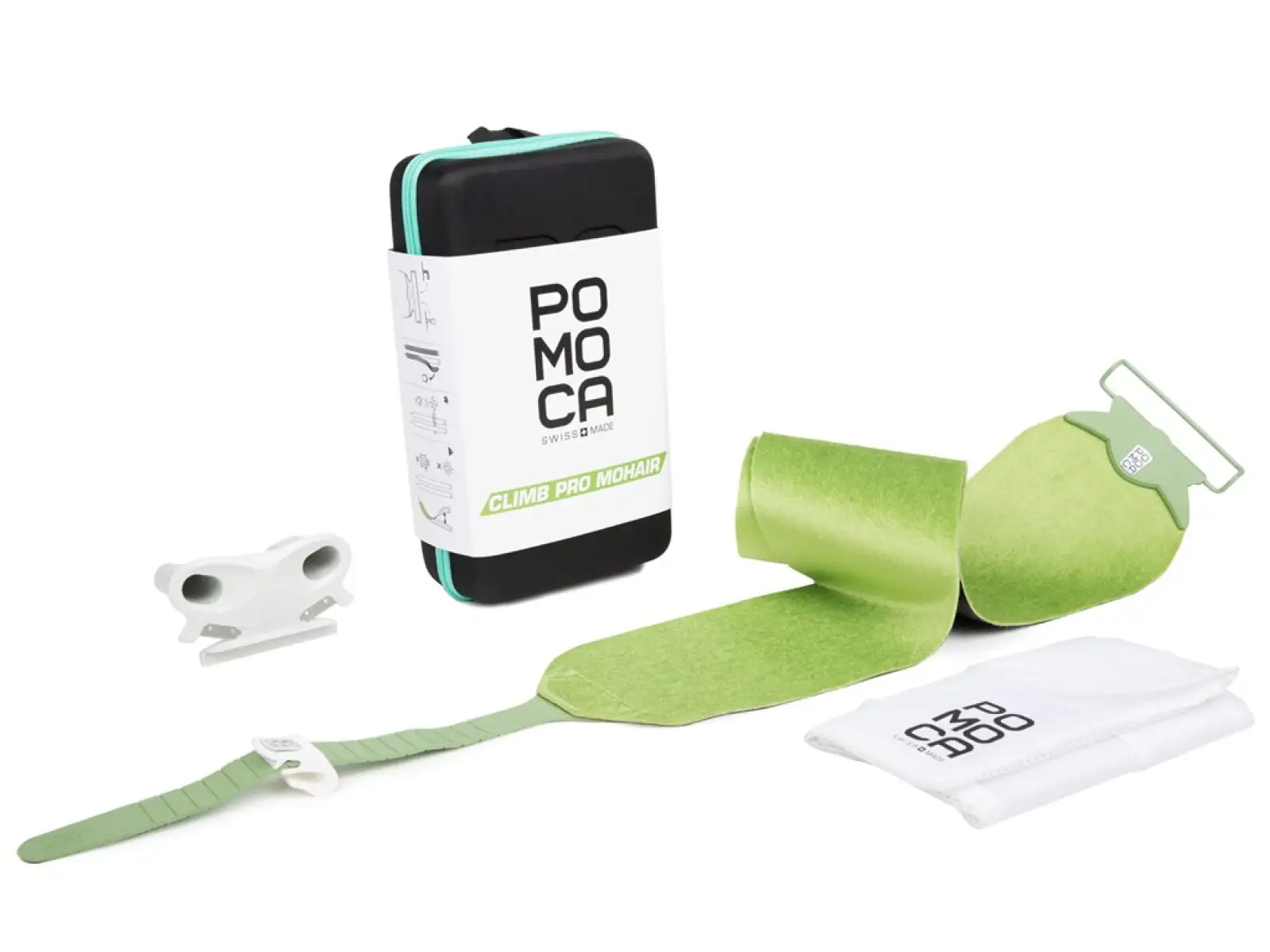 Pomoca Climb Pro Mohair Ready2climb komplettes Set Steigfelle V2 120 mm