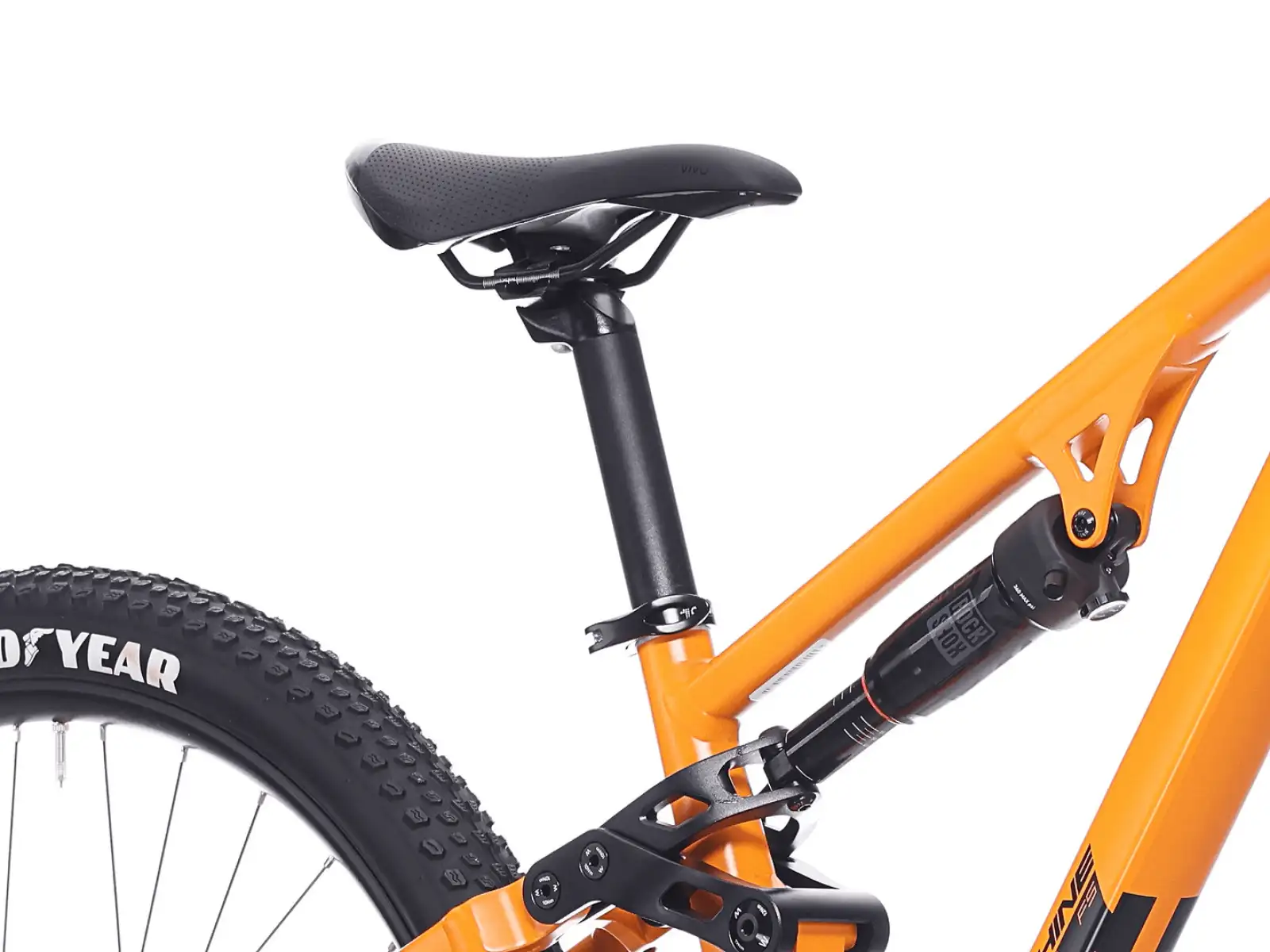 Rock Machine Blizz FS 30-27 Mountainbike Matte Lava Orange