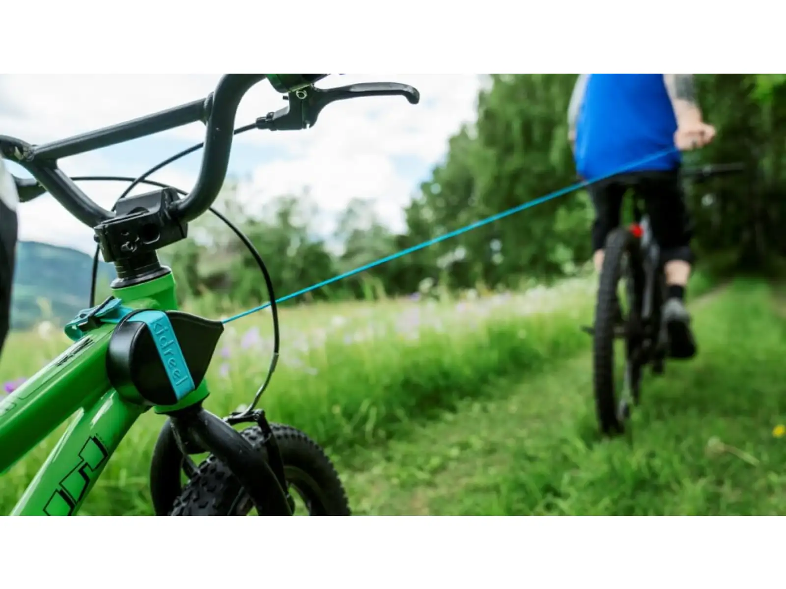 Kidreel Kinder-Fahrradrolle blau