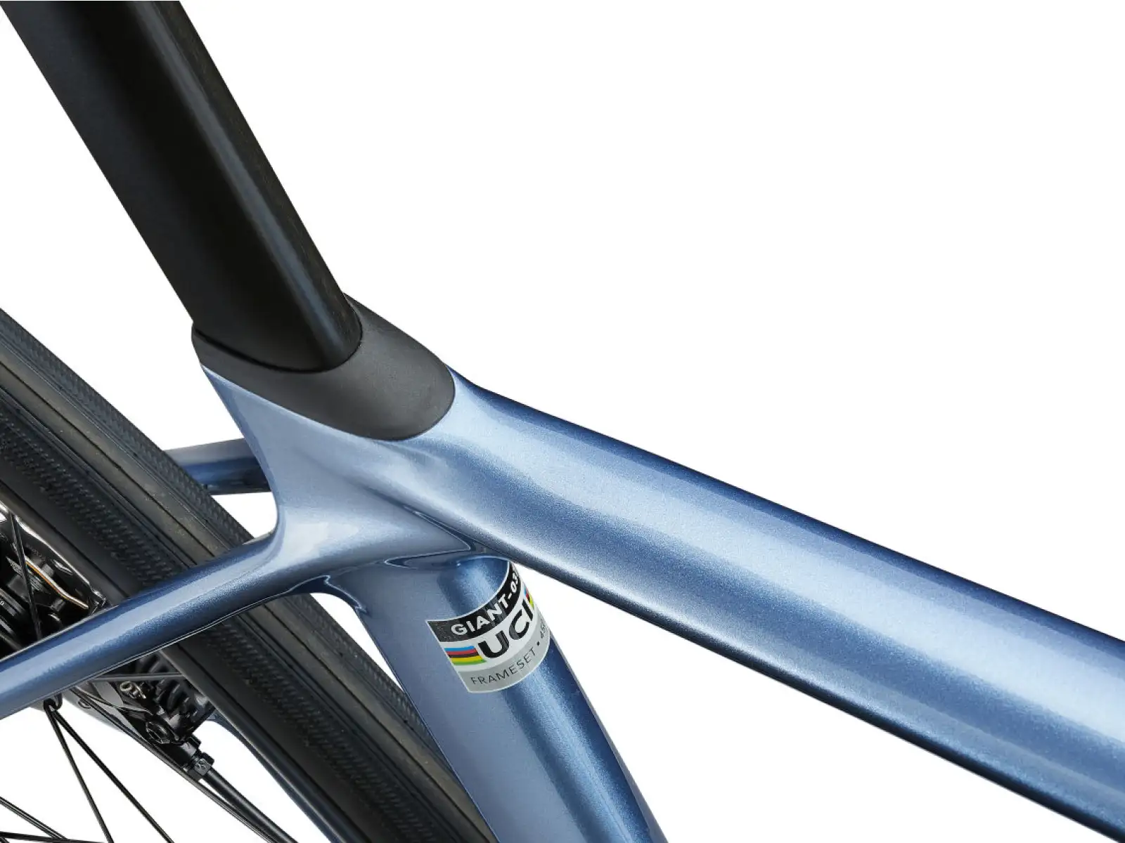 Giant TCR Advanced 0 AXS Rennrad Frost Silver