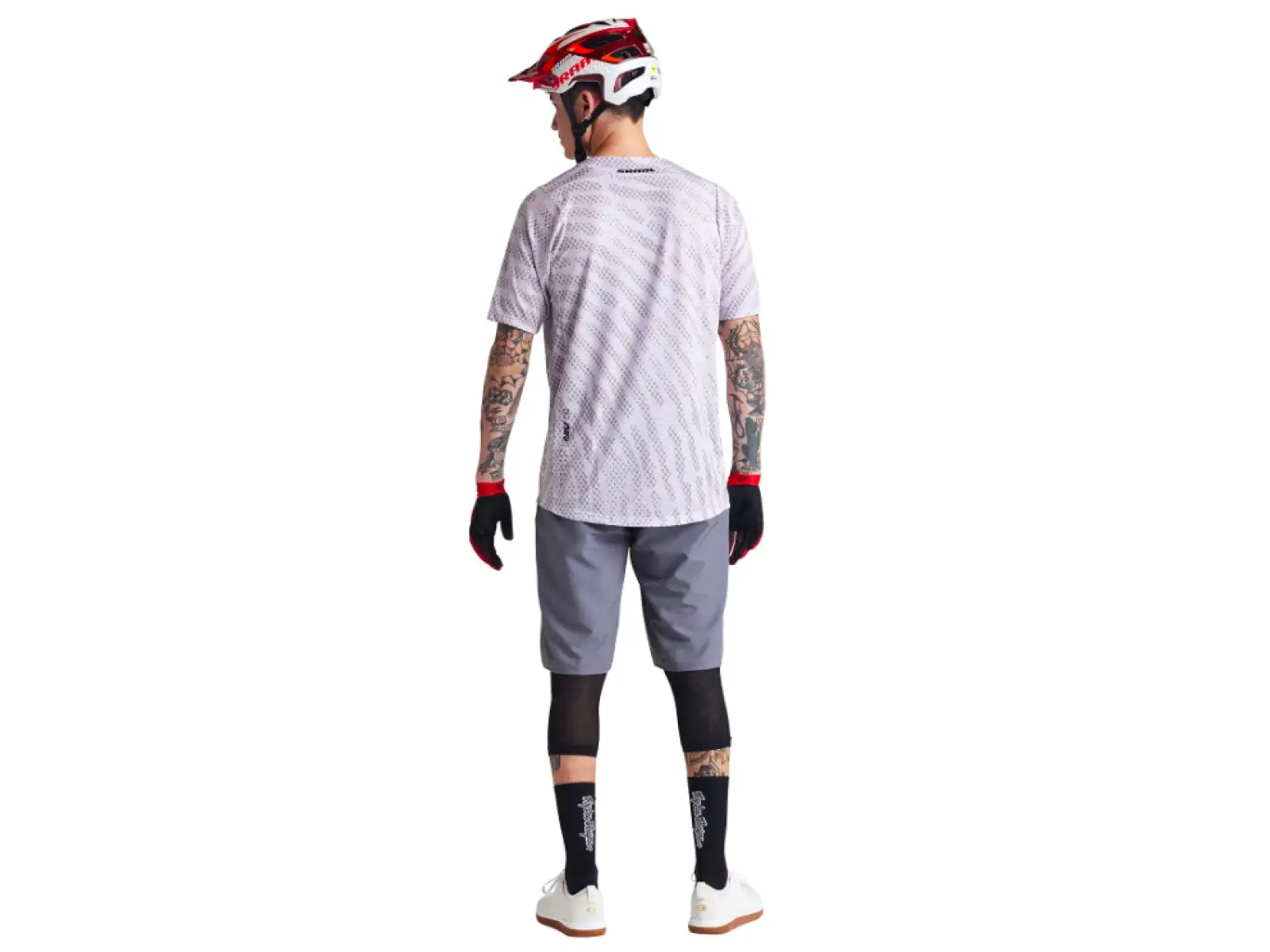 Troy Lee Designs Skyline Air SRAM Herren-Trikot Kurzarm Roots Cement