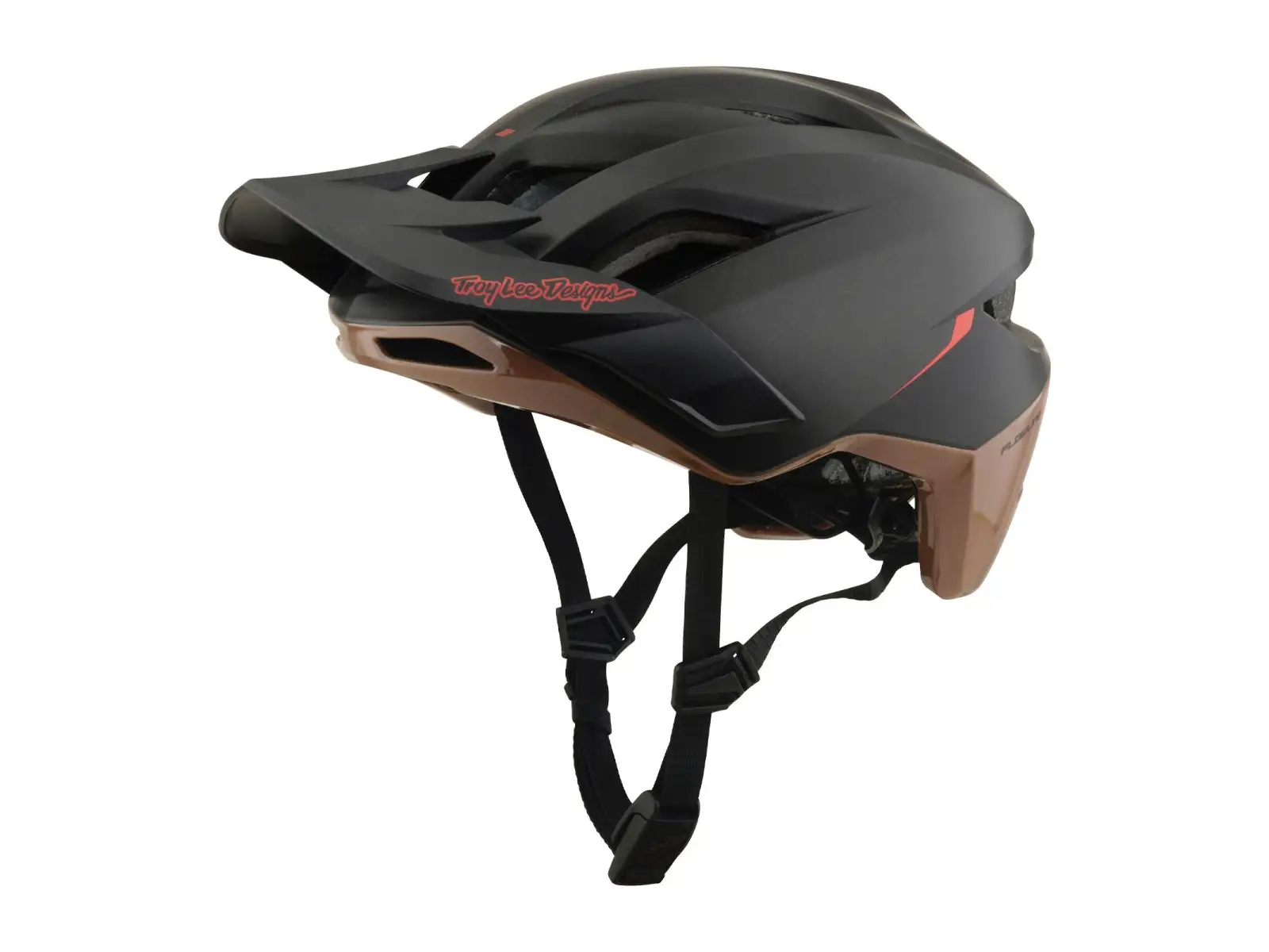 Troy Lee Designs Flowline SE MIPS Helm Stacks Charcoal/Sienna