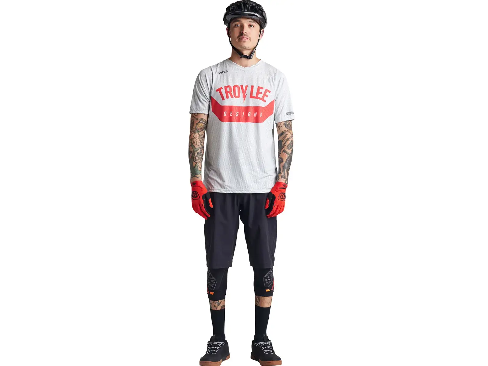 Troy Lee Designs Skyline Air Herren-Trikot Kurzarm Aircore Cement