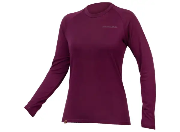 Endura Baabaa Merino Damen Langarm-Unterhemd Flieder