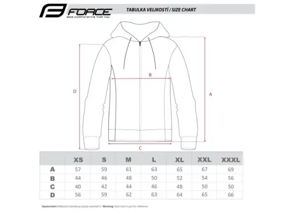 Force Adriana Damen-Sweatshirt schwarz/rosa