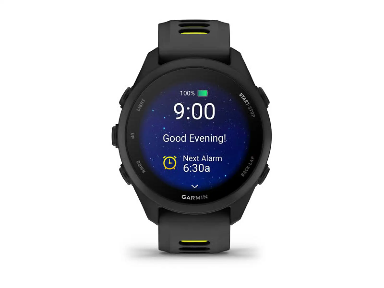 Garmin Forerunner 170 Black mit Armband Black/Amp Yellow