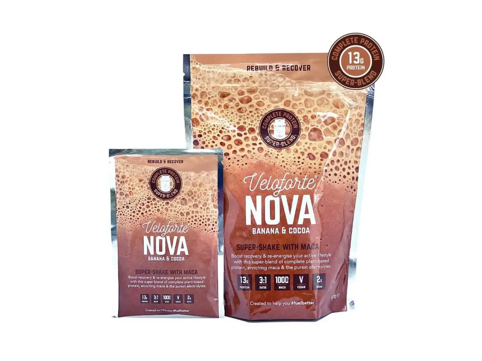Veloforte Nova Proteinshake – Banane & Kakao