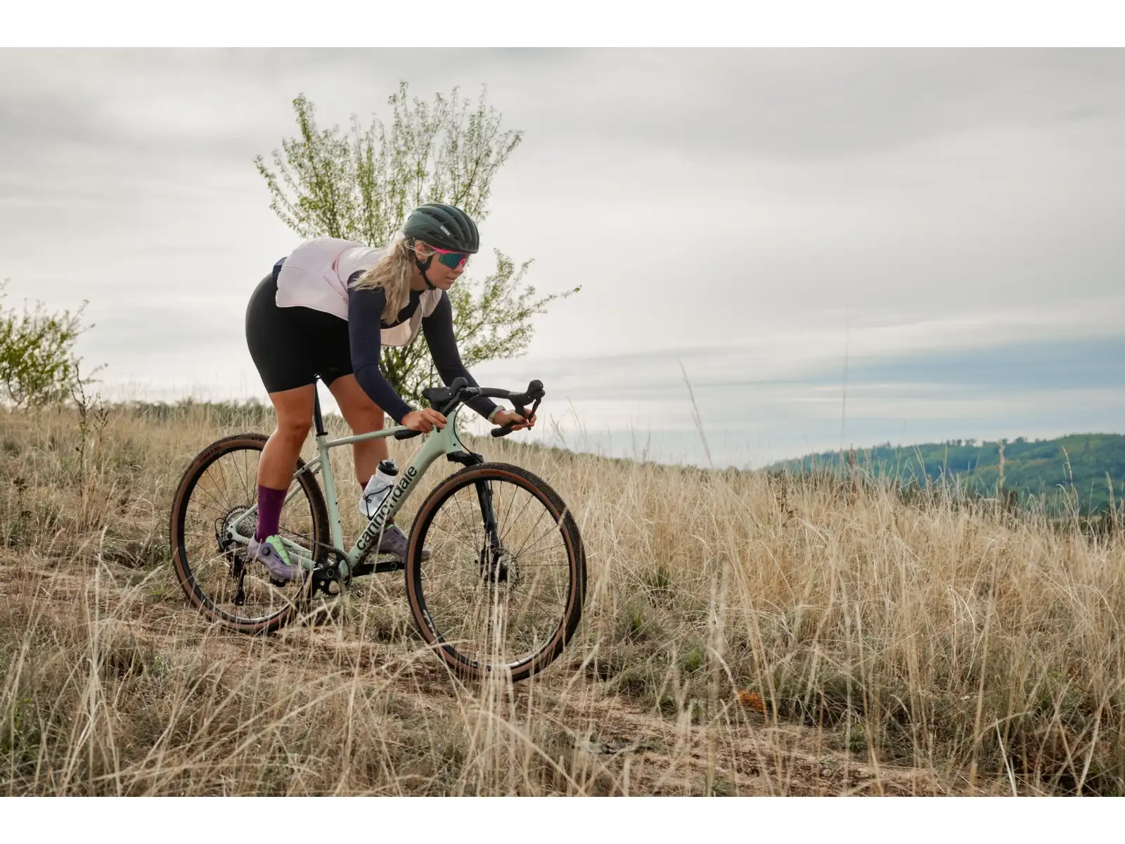Cannondale Topstone CAAD Lefty Gravelbike Sky Grey
