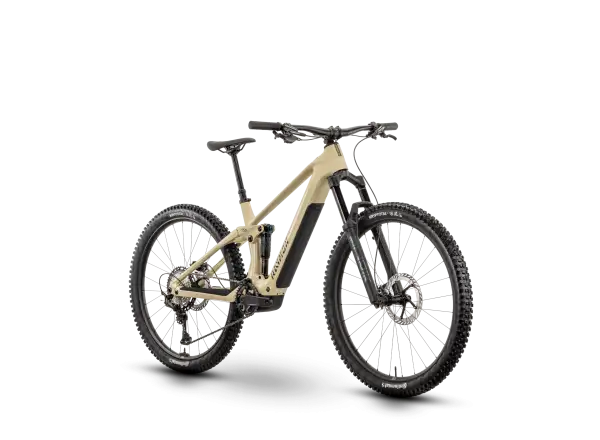 Raymon Airok Pro vollgefedertes E-Bike Popcorn Stealth/Caramel
