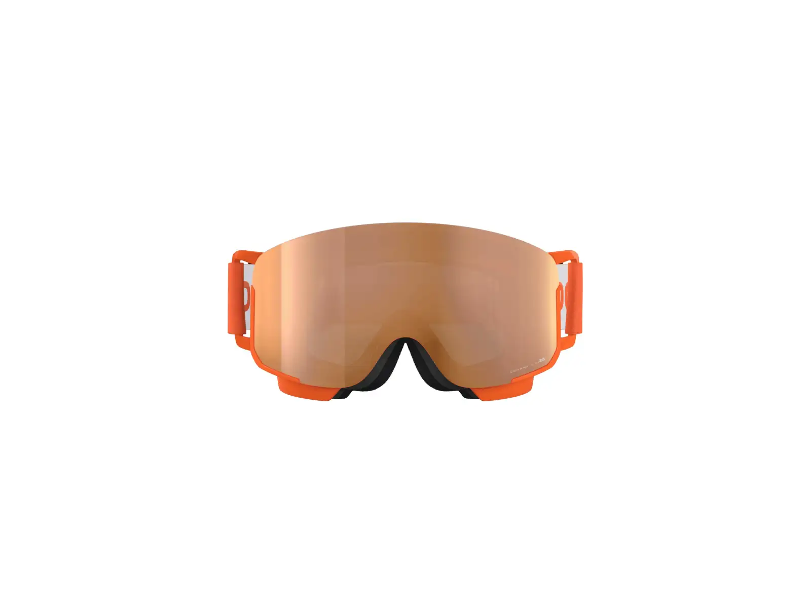 POC POCito Nexal Kinder Skibrille Fluorescent Orange/Partly Sunny Light Orange