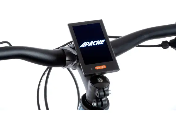 Apache Hupahu MX1 E-Mountainbike (Bafang M510 840 Wh 48 V) Silber